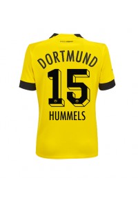 Fotbalové Dres Borussia Dortmund Mats Hummels #15 Dámské Domácí Oblečení 2022-23 Krátký Rukáv